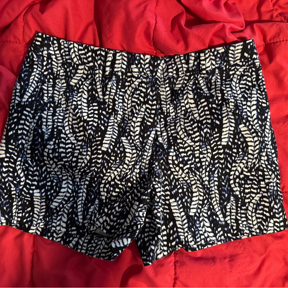 White House Black Market Patterned Shorts